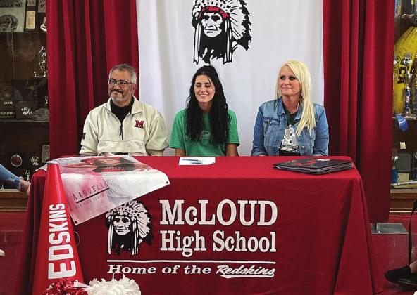 Signing to compete in college