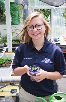 Green thumb, green house for Wellston teen