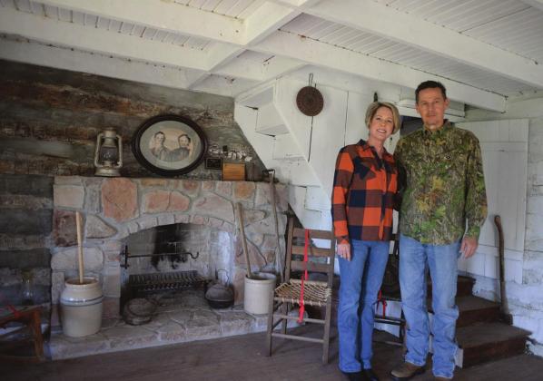 Open House at historic Stroud cabin