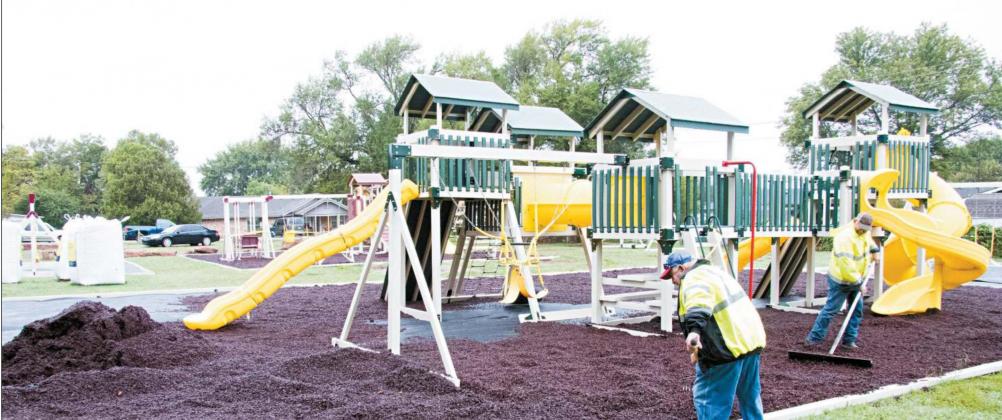 Glenn Crest Park in Meeker nears completion