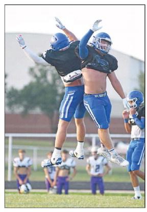 Football scrimmages