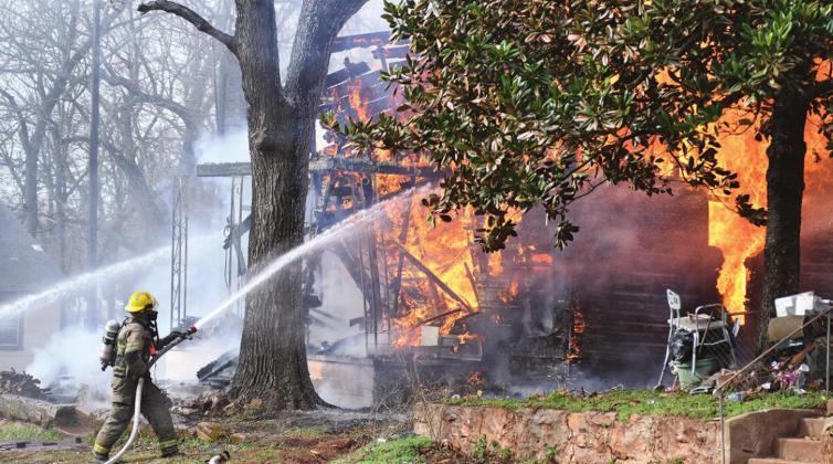 House fire in Chandler