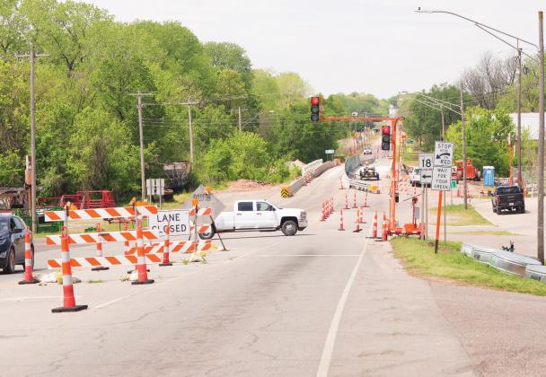 Bridge near completion