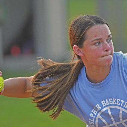 Getting ready for softball