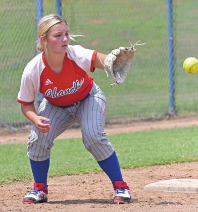 Getting ready for softball