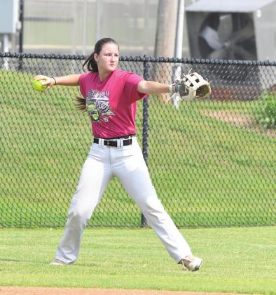 Getting ready for softball
