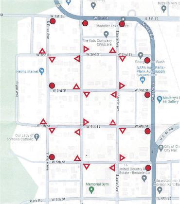 City Council: Water lines, traffic signs