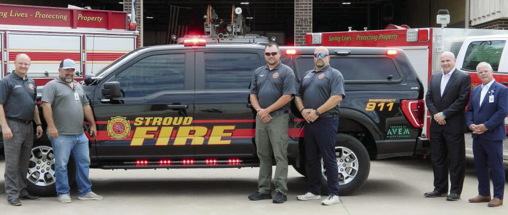 Command vehicle donation to Stroud Fire