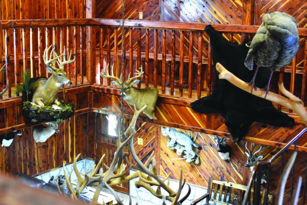The interior of the lodge at 405 Outfitters. Photo/Emily Kalka