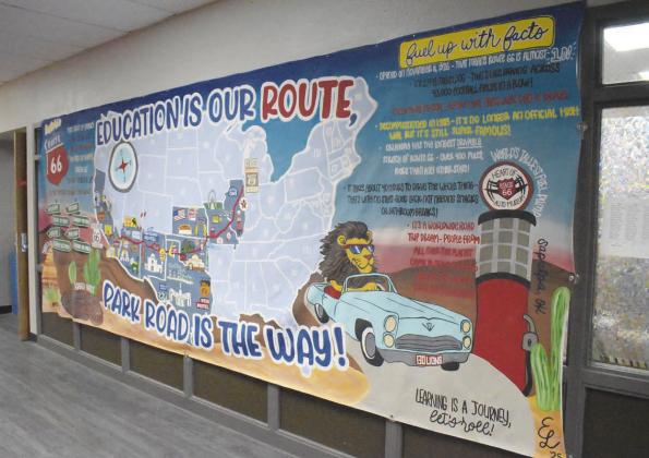 Taking Route 66 to school