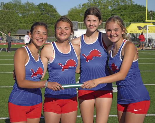 Regional track at Madill
