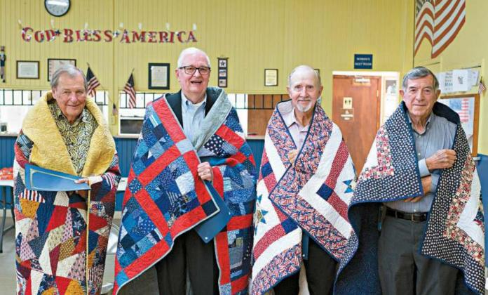 American Legion award, quilts