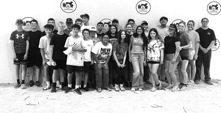 Meeker FFA participates in Lincoln County Fair