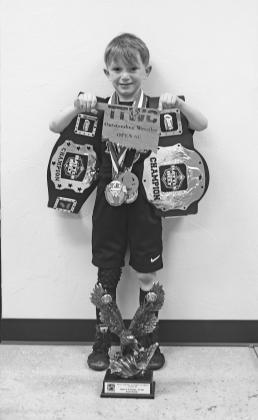 Local wrestler excels