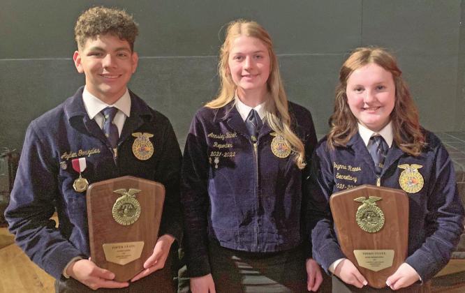 Meeker FFA harvests state awards
