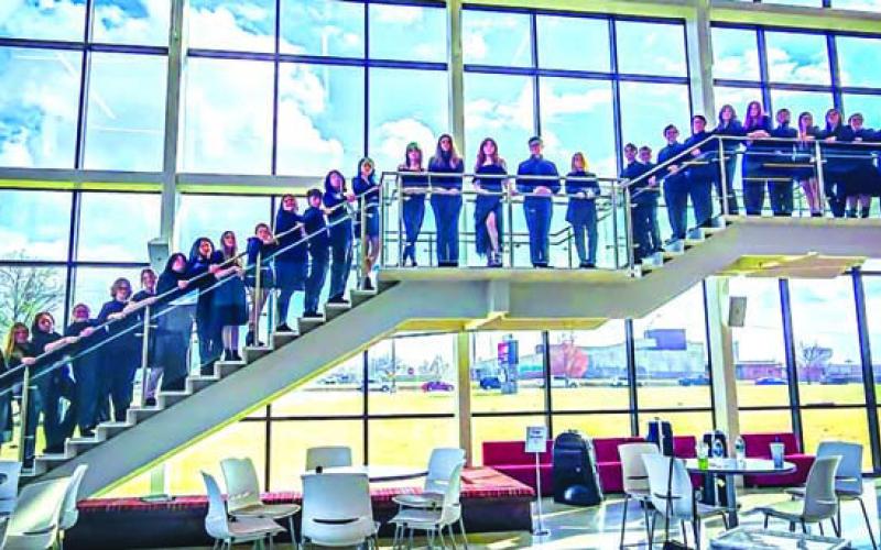 McLoud High School concert band. Photo/Cody Tollison