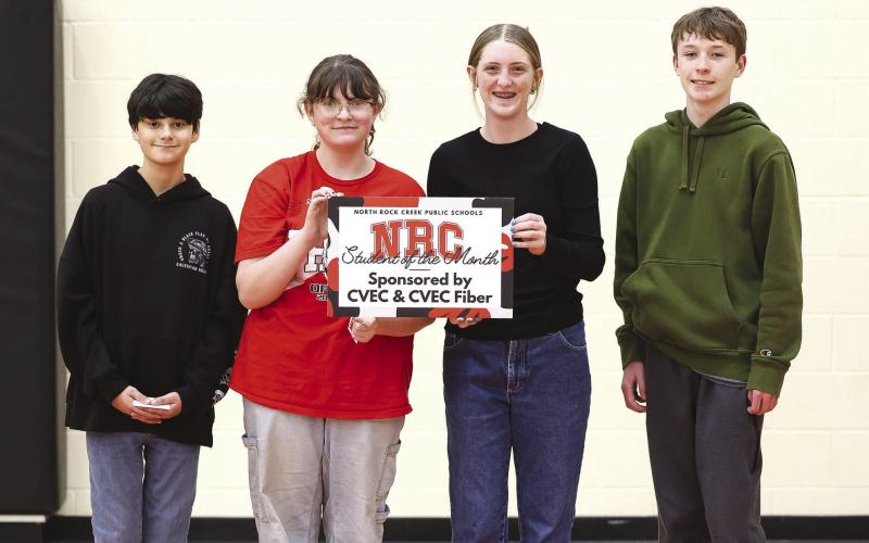 North Rock Creek Students of the Month