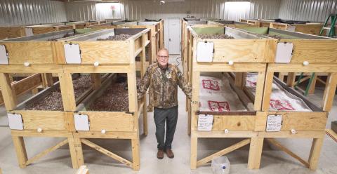 A different kind of farm south of Meeker