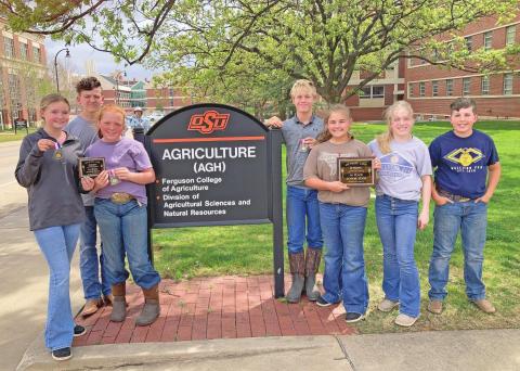 Davenport FFA brings home hardware