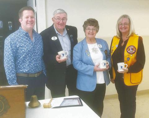 Lions members honored