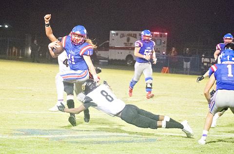 From Chandler vs. Beggs football, Sep. 20