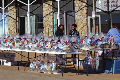 Helping Hands food baskets