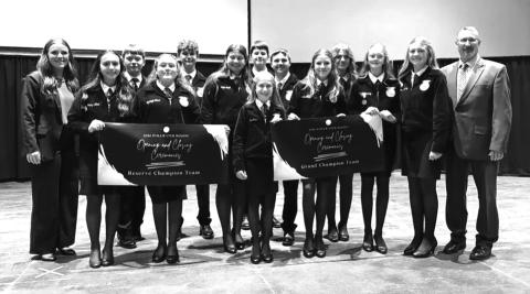 Wellston FFA chapter keeps busy during October