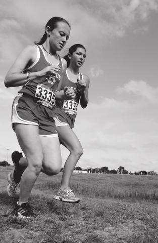 Stroud runners Addisyn Neeley