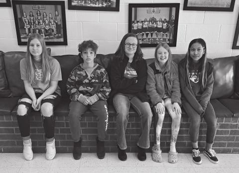 Stroud Middle School students of the month