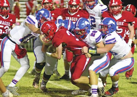 Lions 47, Red Devils 14