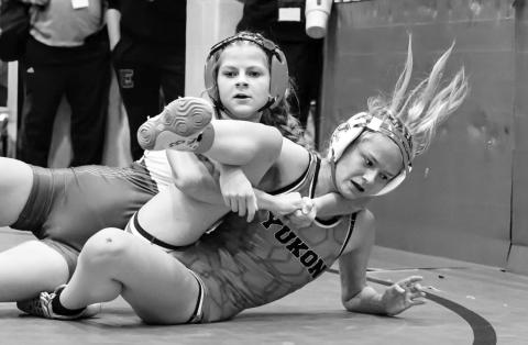 Chandler wrestling
