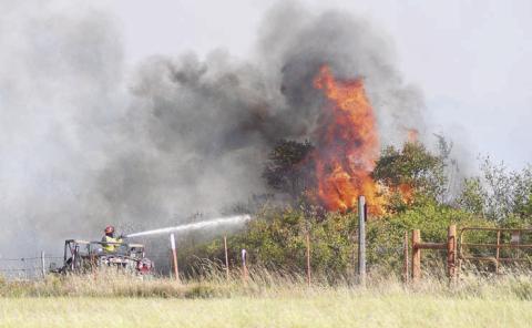 Burn bans in both counties
