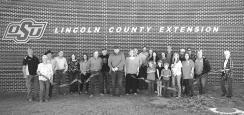 Members of the public and the Chandler Area Chamber of Commerce attended the ribbon-cutting for the new OSU Lincoln County Extension Office on May 7. The building sits next to the Lincoln County Fairgrounds and features offices, conference rooms, meeting areas and more for the Lincoln County area. Photo/Emily Kalka