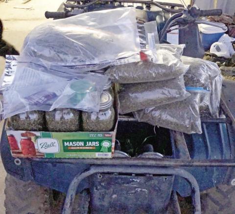 Arrest made over stash in Meeker