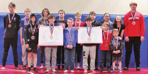 Youth wrestlers shine at state