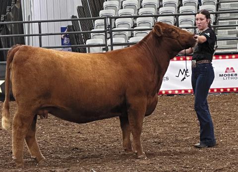 Frazier wins at Red Angus event