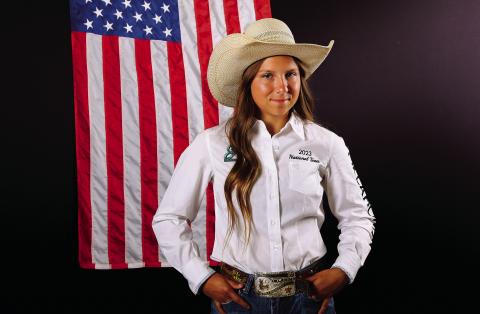Audrey Fish, from Wellston, will be competing at the Vegas Tuffest Jr. World Championship