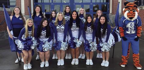Stroud’s cheerleaders