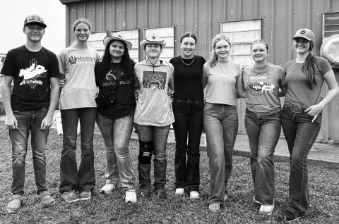 Meeker FFA members volunteeer at horse camp