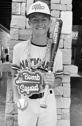 Gideon and his home run bling