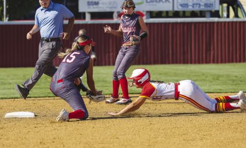 High school softball