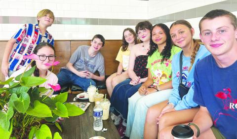 Student writers summon the muse