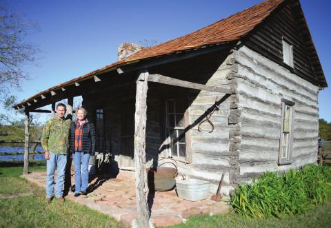 Open House at historic Stroud cabin