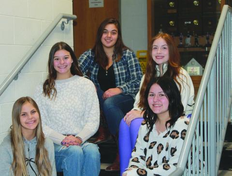 Meeker Homecoming court