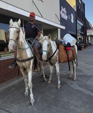 Oklahoma by horse