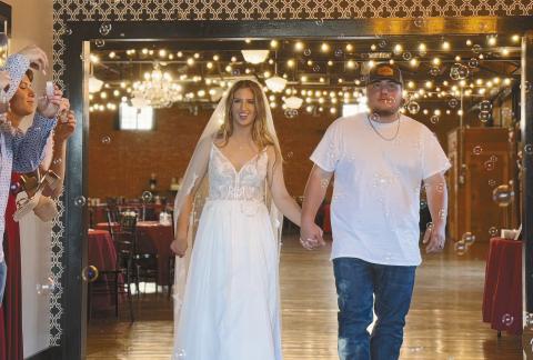 Luchsen-Tackett wedding