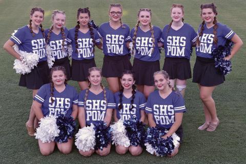 Blue and White rally