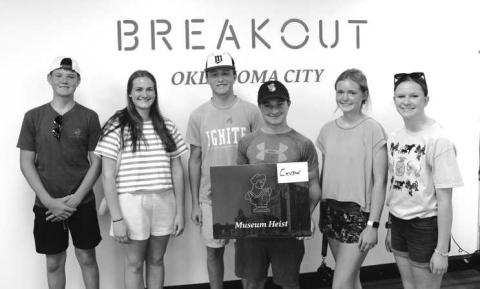 Meeker FFA officer team