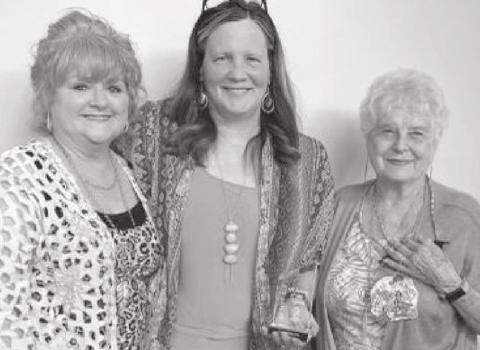 Pam Hunt, Kim Johnson and Sue Helms