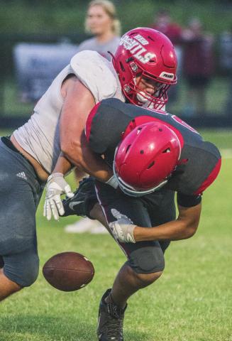 Football scrimmages